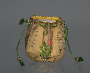 Vævet pung, 1700-tallet.