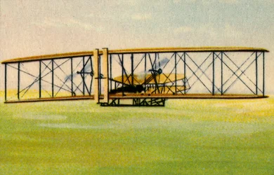 Brødrene Wrights svævefly, c1900, 1932.