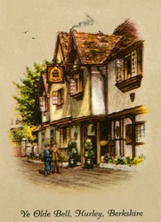 Ye Olde Bell, Hurley, Berkshire, 1936.