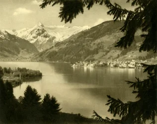 Zell am See, Østrig, c1935.