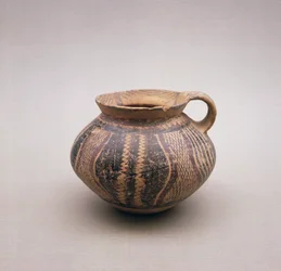 Kinesisk lertøjskrukke, ca. 2500 f.Kr