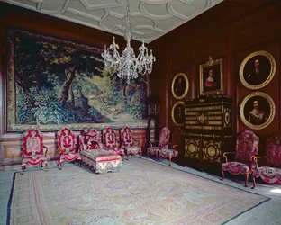 Drumlanrig Castle: panelbeklædt State Room