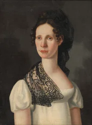 Portræt af Apollonia Kubinyi