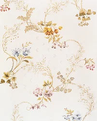 Rokoko asymmetrisk blomsterdesign af Anna Maria Garthwaite, 1744