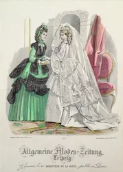 The Bride, tysk mode fra Leipzig fra Moniteur de la Mode