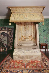 Det røde soveværelse, ca. 1760