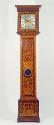 Valnøddemarquetry longcase ur, af Daniel Quare (1649-1712)