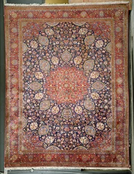 Antikt silketæppe, Kashmiri