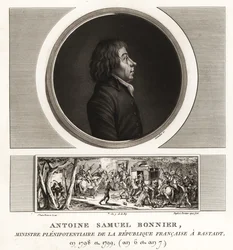 Antoine Samuel Bonnier, den franske republiks befuldmægtigede minister