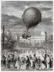 Ascension og ballon. Ballonflyvning.