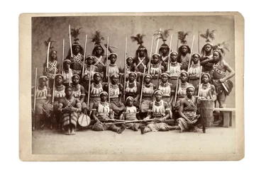 Ashanti-gruppeforedrag, Tyskland, 1890