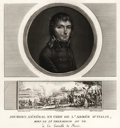 Barthelemy Catherine Joubert, general og chef for den italienske hær