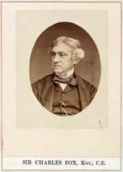 Charles Fox, ingeniør, ca. 1860