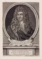 Claude Perrault, fransk arkitekt, videnskabsmand og læge, c 1660