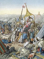 Frankrigs erobring af Algeriet: Tilfangetagelse af Smalah af Abd-el-Kader ved Taguin af hertugen af Aumale (1843)