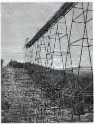 Konstruktion af Kinzua-viadukten