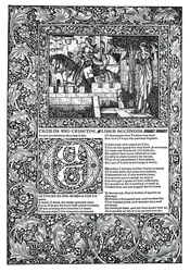 Dekorativt digt af Geoffrey Chaucer