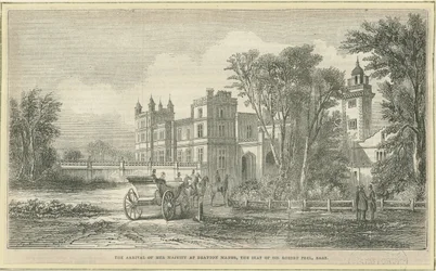 Drayton Bassett - "Drayton Manor": træsnitsgravering og [?1800-tallet]