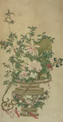 Flowers of the Four Seasons, Qing-dynastiet, 18.-19. århundrede