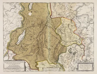 Fossa Eugeniana quae a Rheno ad Mosam duci coepta est anno MDCXXVII ductu comitis Henrici vanden Berge