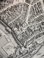 Karmeliterkloster i Frankfurt 1628