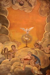 Fresco i Palacio episcopal, Malaga Espagne