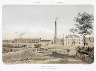 General Industrial Scenes Zink arbejder i Mulheim an der Ruhr, Tyskland