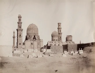 Generelt billede af mamelukkernes grave, Cairo