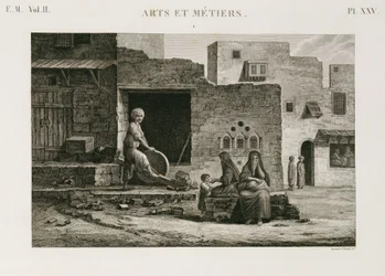 Isenkram og isenkram knivsliber, Egypten, ca 1798
