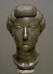 Leder af Livia Drusilla (56 f.Kr.-29 e.Kr.) Roman, ca. 30 f.Kr. (basalt)