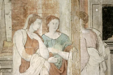Hill Hall, Amor og Psyche vægmaleri