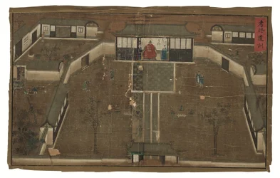 Kejserlige edikter vedrørende general Qi Mian, Ming-dynastiet (blæk og farve på silke)