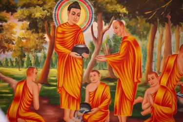 Buddhas liv spreder Dharma, Phnom Penh, Cambodja
