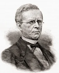 Lyman Trumbull, fra The Century Magazine, udgivet 1887 (gravering)