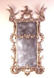 Spejle i Chippendale stil