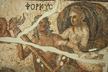 Mosaik af havscene, Tyrkiet