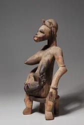 Mor-og-barn-figur, 1800-1900-tallet