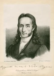 Niccolo Paganini - portræt