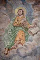 Vor Frue af Assumption kirke. Saint Mark Cordon Frankrig