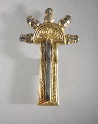 Par fibulae, alemanniske, 500-600-tal