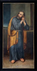 Sognekirke (Sankt Peters Sognekirke). Maleri. Sankt Peter.