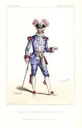 Paul Grassot som Tourangeot i Sylvandire af Leuven/Vanderburch, Theatre du Palais-Royal