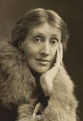 Portræt af Virginia Woolf
