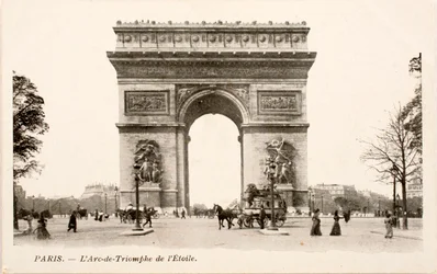 Postkort/Arc de Triomphe de l