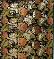 Trykt bomuldsbetræk fra Coromandel-kysten, ca. 1800