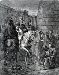 Quintus Caecilius Metellus Macedonicus (210-116 f.Kr.) i Grækenland efter slaget ved Scarpheia mod Acheens i 147 f.Kr (Metellus i Grækenland efter at have besejret Critolaos af Megalopolis i slaget ved Scarpheia