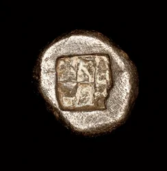 Sjælden antik mønt, sølvdrakme, Athena, 450 f.Kr. (foto)