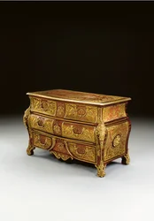 Regence Boulle intarsia kommode, 18. - 19. århundrede