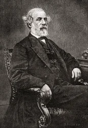 Robert Edward Lee, fra The Century Magazine, udgivet 1887 (gravering)
