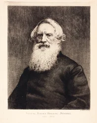 Samuel F B Morse, amerikansk kunstner og opfinderen af morsekoden, c 1870